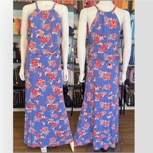 Tabitha Webb Halter Sundress Maxi Dress